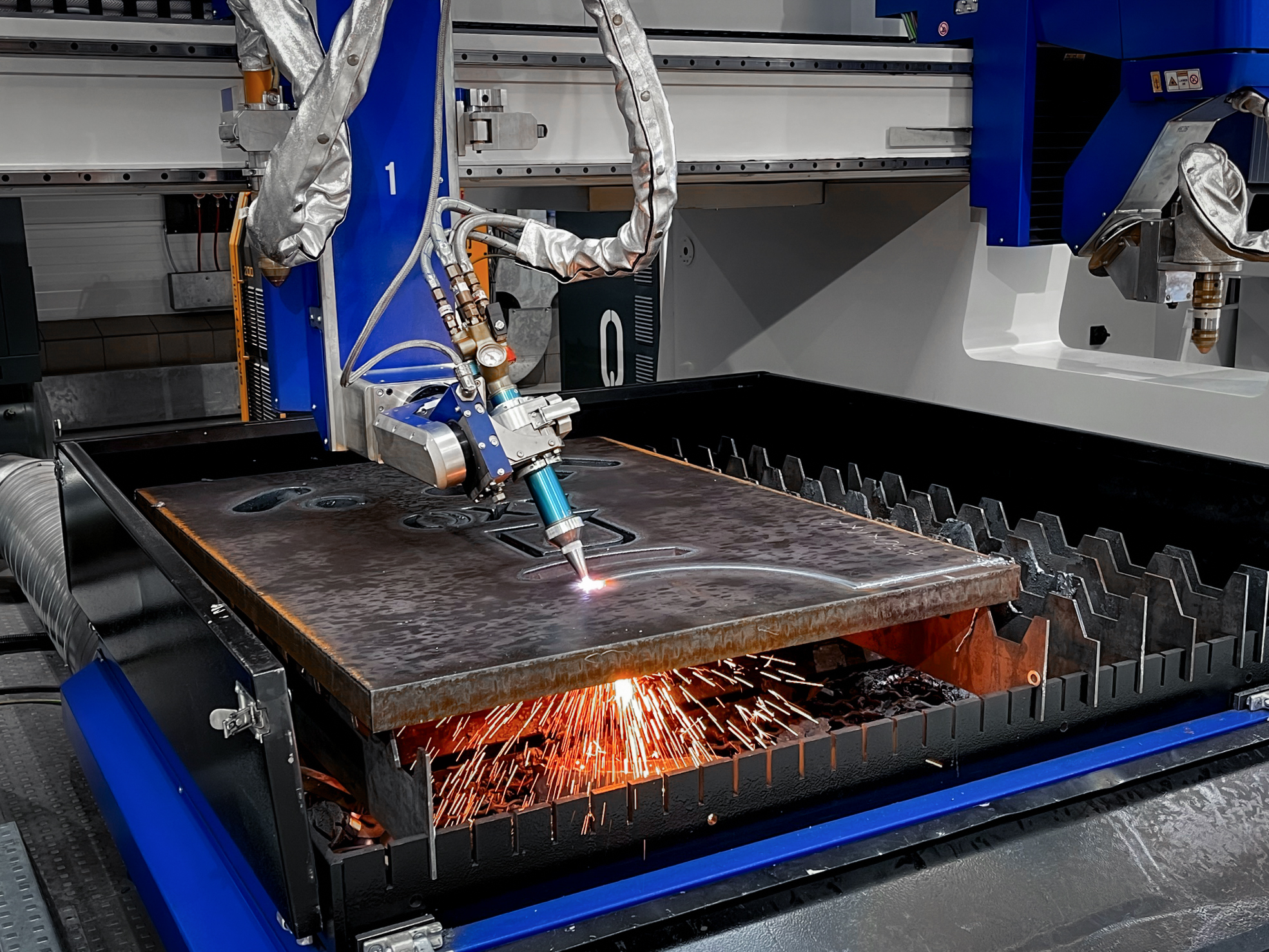 Onyx Cnc Cutting Machine Dualflex Oxyfuel Cutting 3d